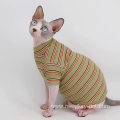 Vintage Stripes Sphynx Hairless Cat T-Shirts